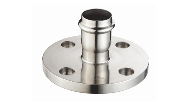 Crossover flange